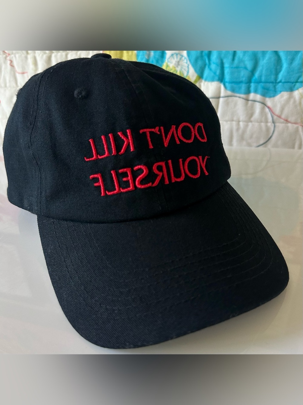 “don’t kill yourself” cap